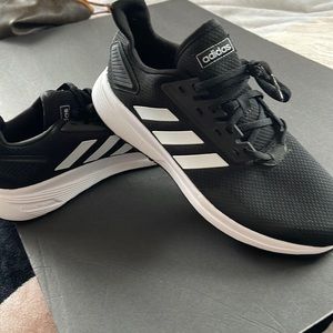 Adidas black mens sneakers